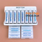 [Sạc C833] Bộ Pin Sạc BESTON AA/AAA 3300/3000/1200/1300mAh Pin Sạc Hoặc Kèm Sạc 8 cổng C833 V2 2021